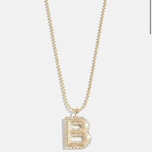 Baublebar Arianna Initial Pendant Necklace